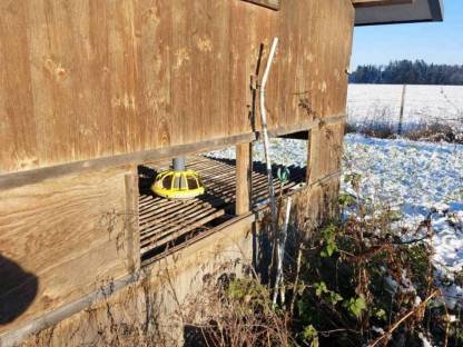 Bild 4:Hühnerhütten