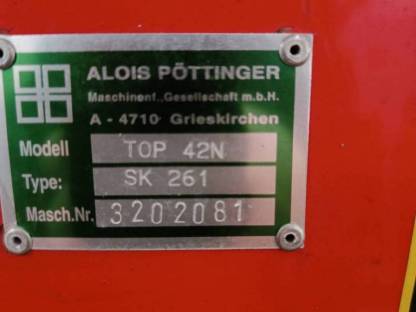 Bild 2:Pöttinger Top 42N