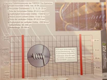 Bild 7:TORNADO Wildzaun, Wildschutzzaun, Wildschutz Zaun