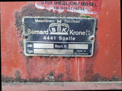 Bild 5:Bodenfräse Krone