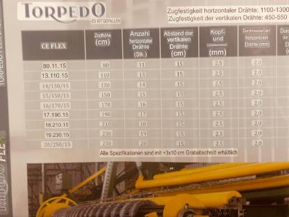Bild 6:TORNADO Wildzaun, Wildschutzzaun, Wildschutz Zaun