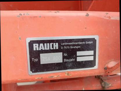 Bild 6:Rauch ZSA 800 Düngerstreuer
