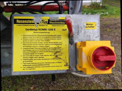 Bild 2:Rosensteiner Klauenpflegestand