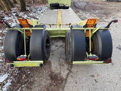 Bild 5:Tieflader, Tiefbettanhänger