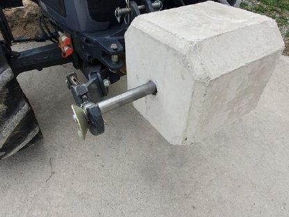 Front-Heckgewicht ca. 150 kg