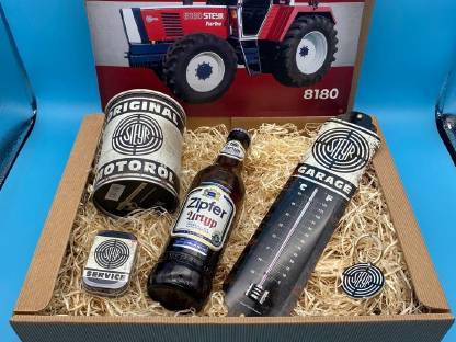 8180 Traktor Geschenkbox Set