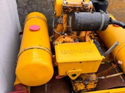 Bild 5:Bomag BW90 Straßenwalze