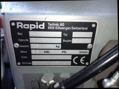 Bild 5:Rapid Swiss Motormäher