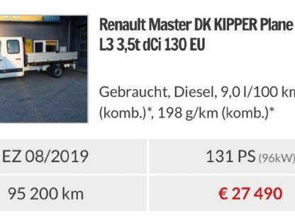 Bild 5:Renault Master Kipper