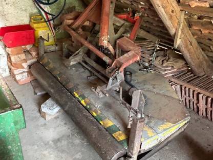 Mulcher Mähgerät 1,55 m Breite 3-Punktanbau Kleintraktor