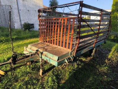 Bild 3:Ladewagen Steyr Hamster Junior