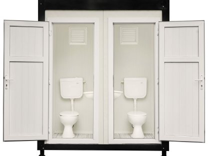 Bild 5:WC-Sanitärcontainer + Dusche oder WC + WC