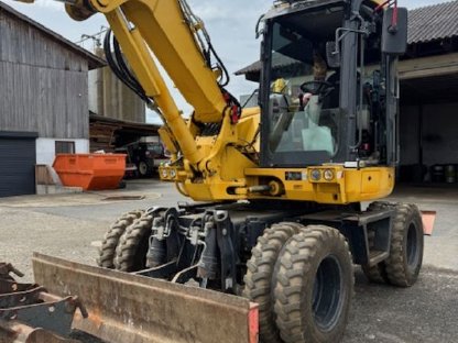 Bild 3:Komatsu PW98MR-10 Mobilbagger Baumaschine