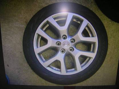 3 Stk. Alufelge Felge 18 Zoll, 5x114,3, ET 40 Mazda, Nissan