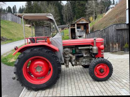 Bild 4:Hürlimann D90 Traktor