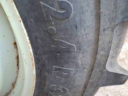 Bild 2:Zwillingsreifen für Traktor