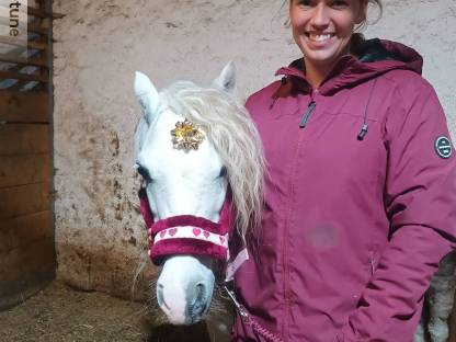 Bild 7:Liebe Ponystute Sunny an Bestplatz