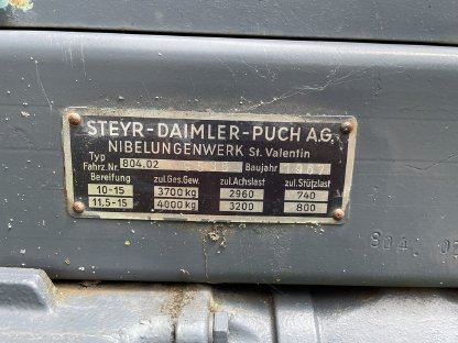 Bild 5:Steyr Ladewagen, Typ 804.02, Bj. 1967