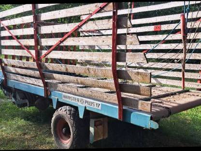 Bild 3:Steyr Hamster 17 Ladewagen