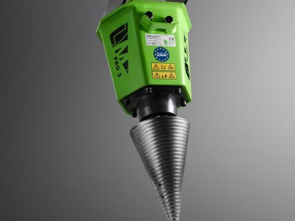 Bild 5:Kegelspalter Erdbohrer Bagger Getriebe Linie PRO