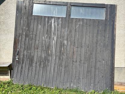 2 Holztore groß, stabil, intakt
