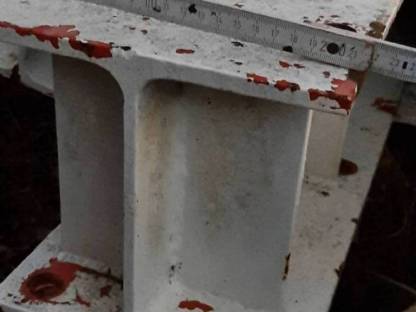 Bild 3:Stahlträger, H-Träger, Stahlkonstruktion