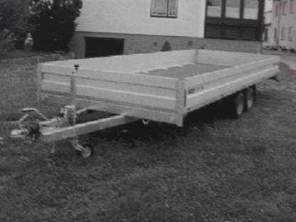 Bild 3:Autoanhänger Tieflader
