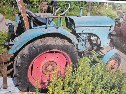 Bild 2:Hanomag A 217, Originalzustand, Originalpapiere