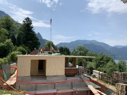 Bild 6:Konsolengerüst, Hängegerüst, Schutzgerüst, Dachfanggerüst