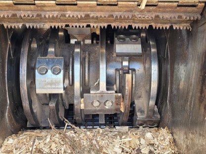 Bild 6:Albach Silvator 2000 Holzhäcksler