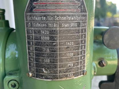 Bild 4:Ständerbohrmaschine