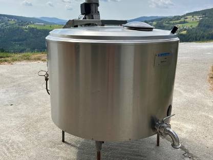 Milchtank Alfa-Laval RFT 330 l