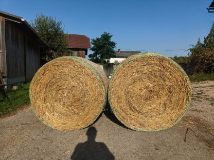 Strohrundballen, 130 cm
