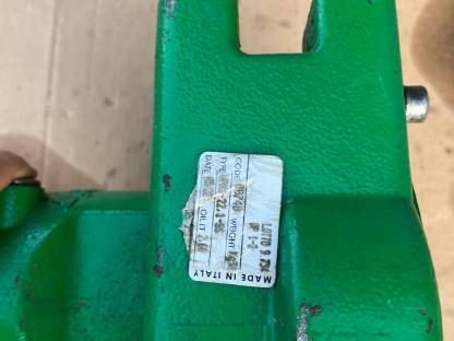 Bild 2:Getriebe Schurr Viehputzgerät