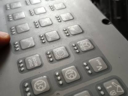 Bild 6:Liebherr Bedientastatur Radlader