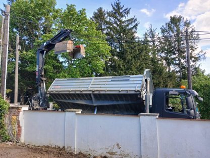 Bild 2:DAF Kipper HIAB CF.85.410 FAD EEV zu verkaufen