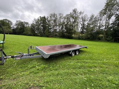 Anhänger, Fahrzeugtransporter Martz Zentralachsanhänger