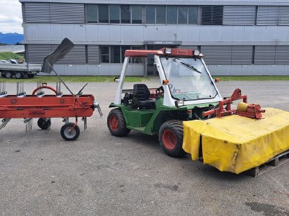 Rasant 1903SD neuer Motor inkl. Mähwerk und Bandrechen