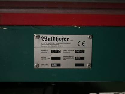 Bild 9:Waldhofer Ladewagen