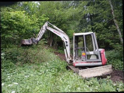 Bild 4:Baggerketten, Minibagger TB 035