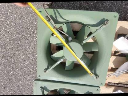 Bild 2:Stalllüfter/Ventilatoren Ziehl Abegg, Multifan, EMI