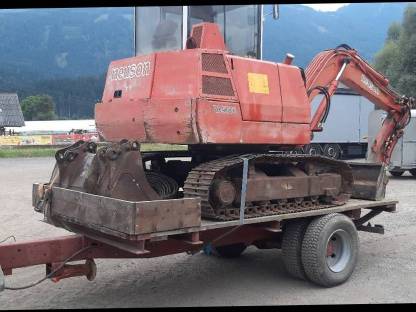 Bild 2:Anhänger für Baggertransport