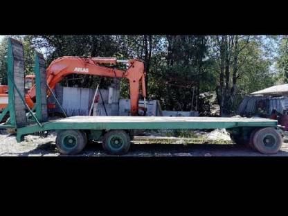 Bild 2:Tieflader Goldhofer 3-24/80 3-Achser