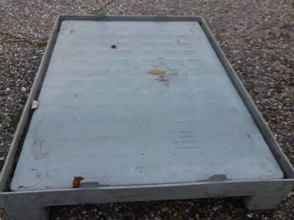 Bild 2:Kunststoffpalette Plastikpalette Europalette Outdoor Holzbox