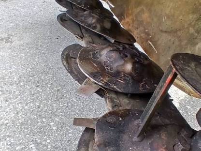 Bild 2:Mörtel Frontmähwerk