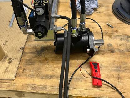 Funkkomplettset mit Hydraulikmotor
