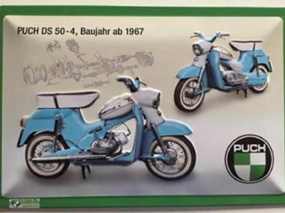 Bild 3:5 Puch Blechschilder 30 x 20 cm