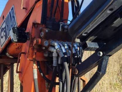 Bild 2:Rückewagen, Hiab Kran