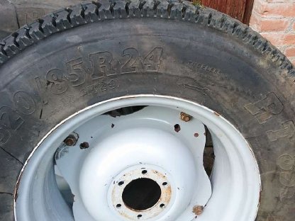 Rasenbereifung Agrokid, Same Solaris 320/85 R24 und 10.0/75 15.3