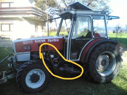 Suche Auspuffrohr für Steyr 8085/8095